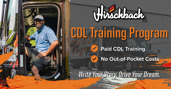 hirschbach paid cdl training program